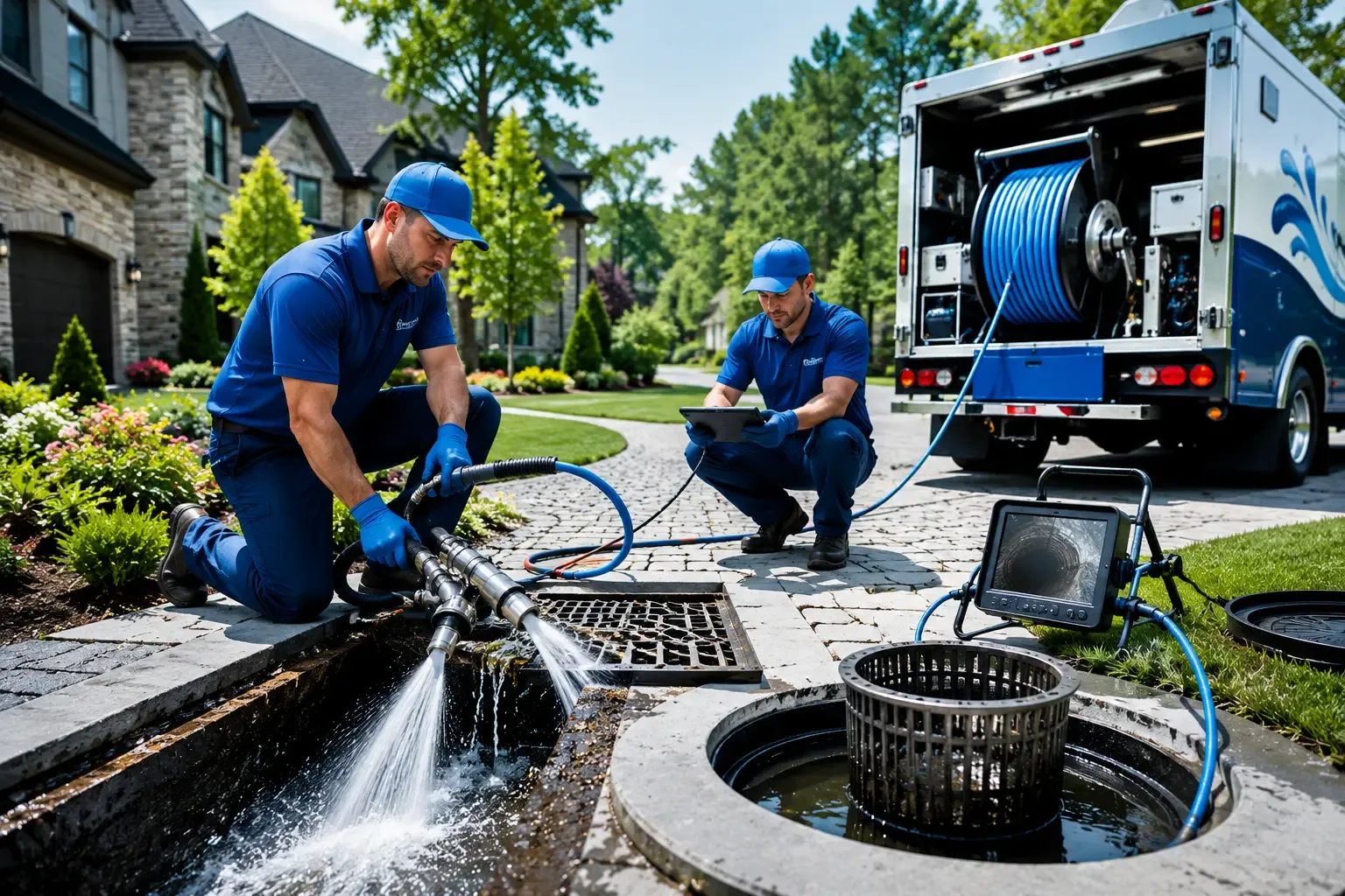 Local outdoor drain cleaning professionals in Perdido, AL